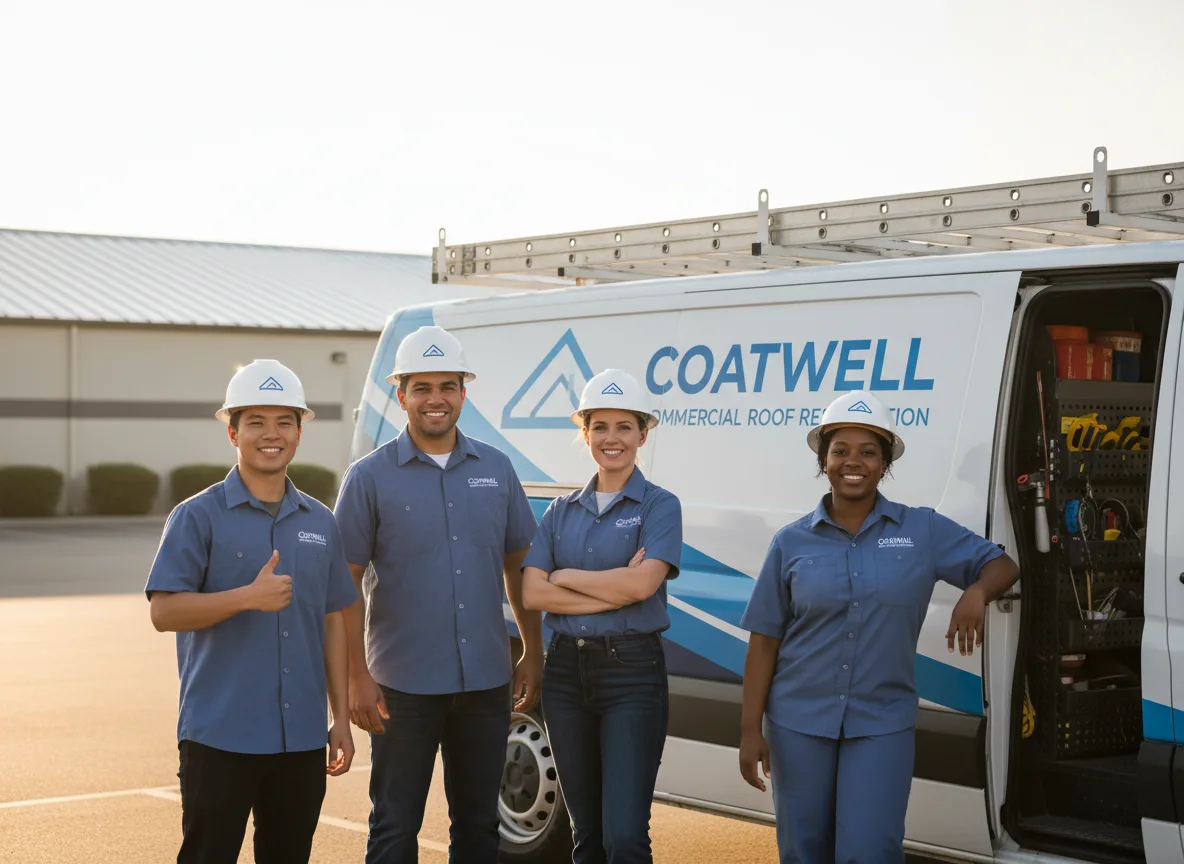 Commercial roof coating company in Tariffville, CT